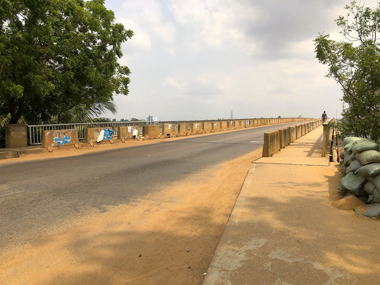The Sogakope Bridge is the longest bridge in Ghana. It is located in Sogakope in the Volta Region of Ghana