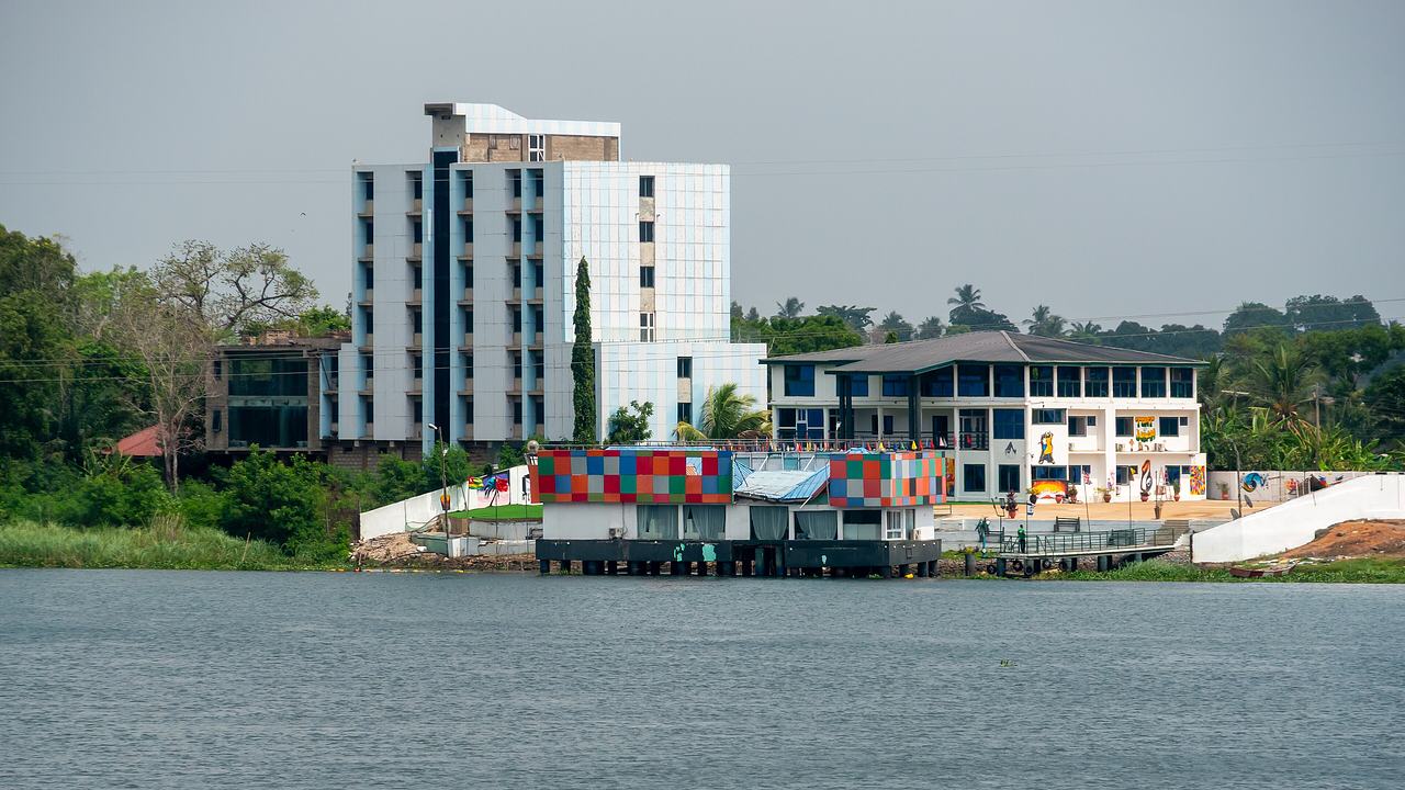 View from the Lower Volta Bridge 