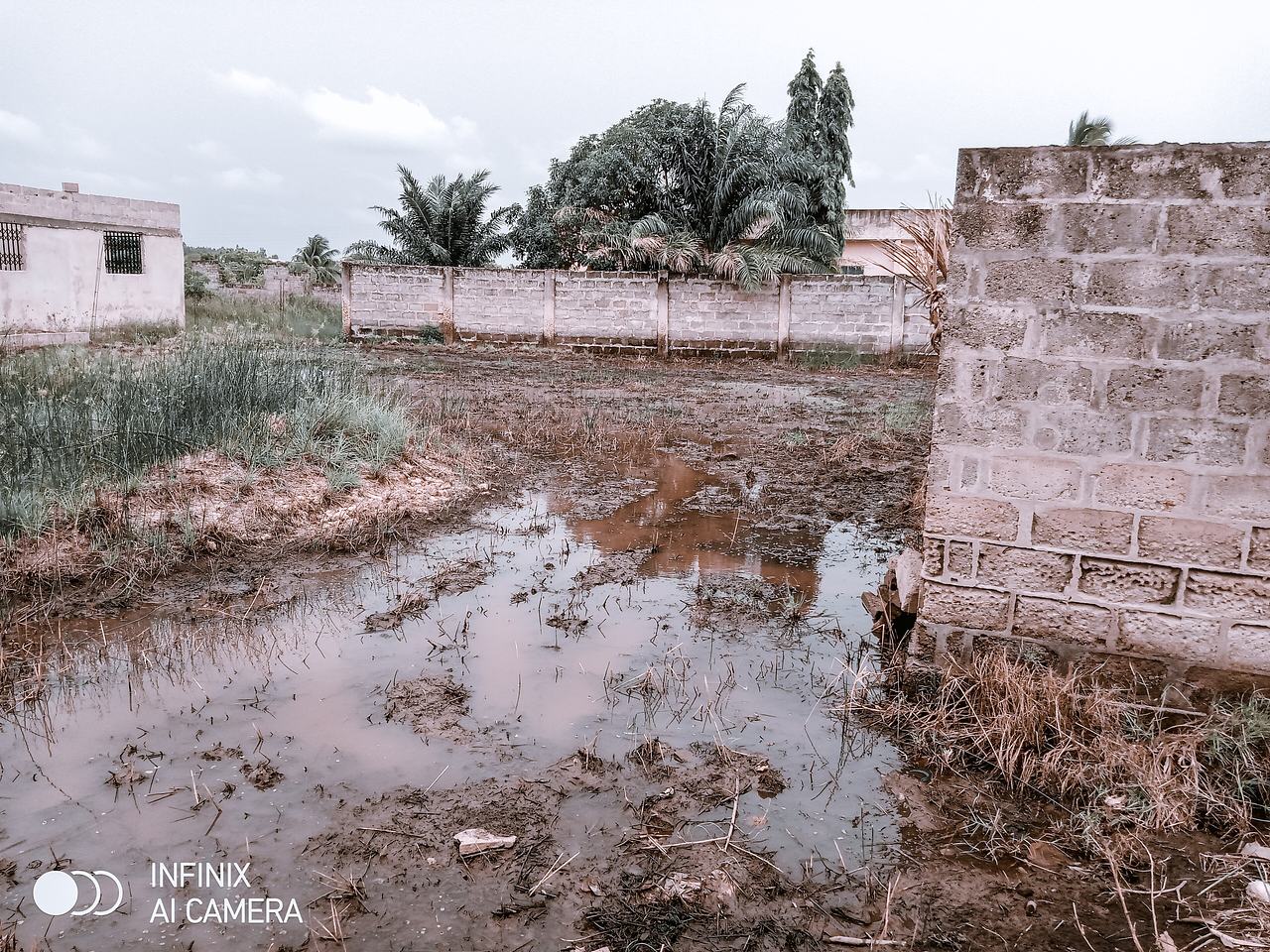 The heavy downpour in Keta recently caused a flood.