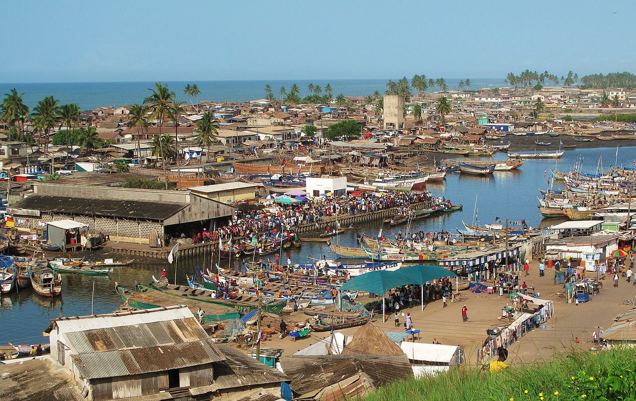 Benya River in Elmina