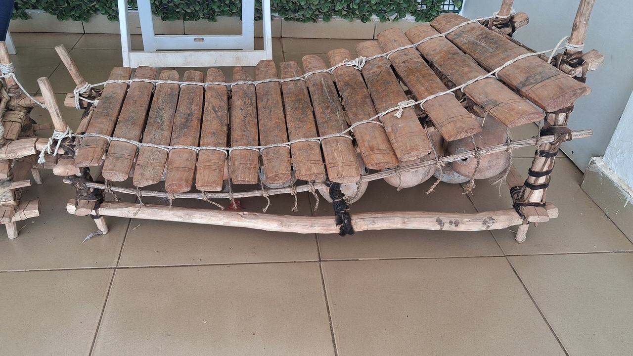 A xylophone in upper west region of Ghana