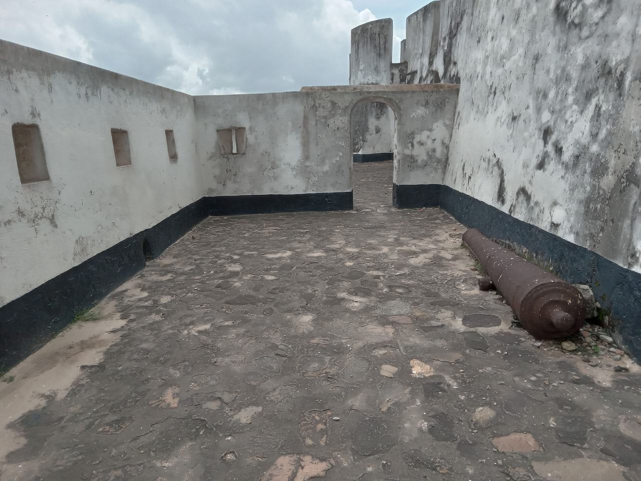 Fort San Sebastian located in Shama in the Western Region of Ghana