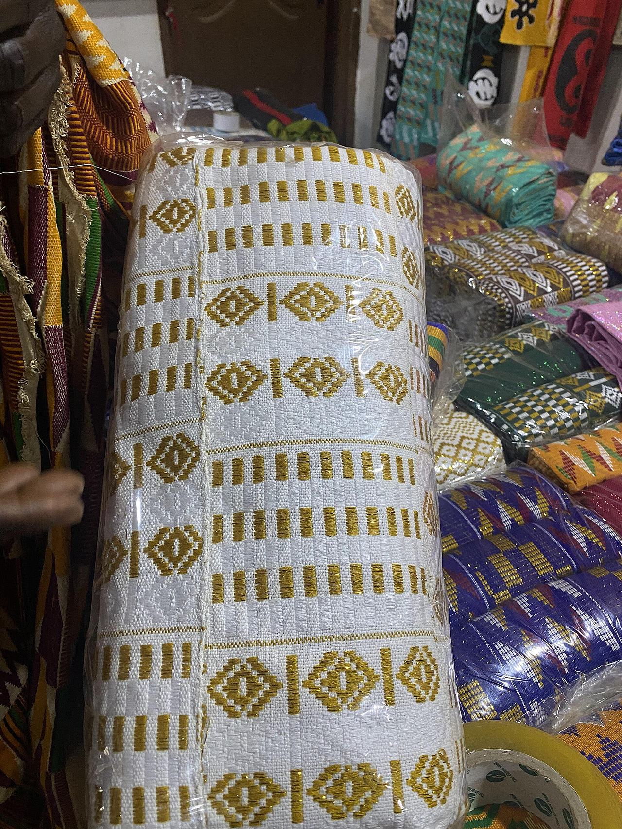 This is a sample of the Kente products