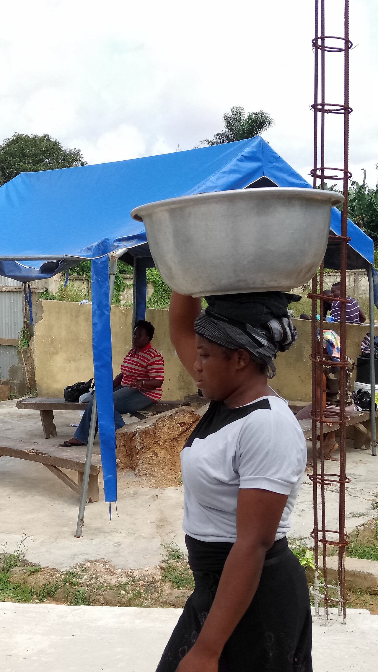 This is an image of "African people at work" from