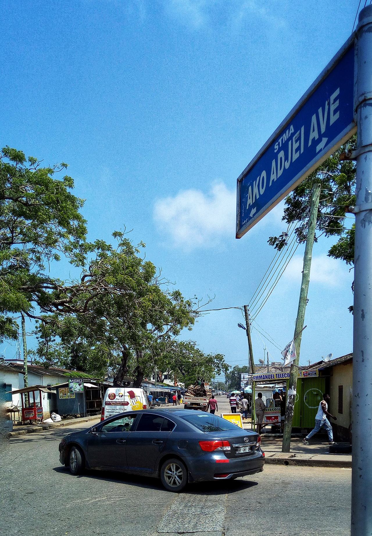 Sekondi-Takoradi street suburb