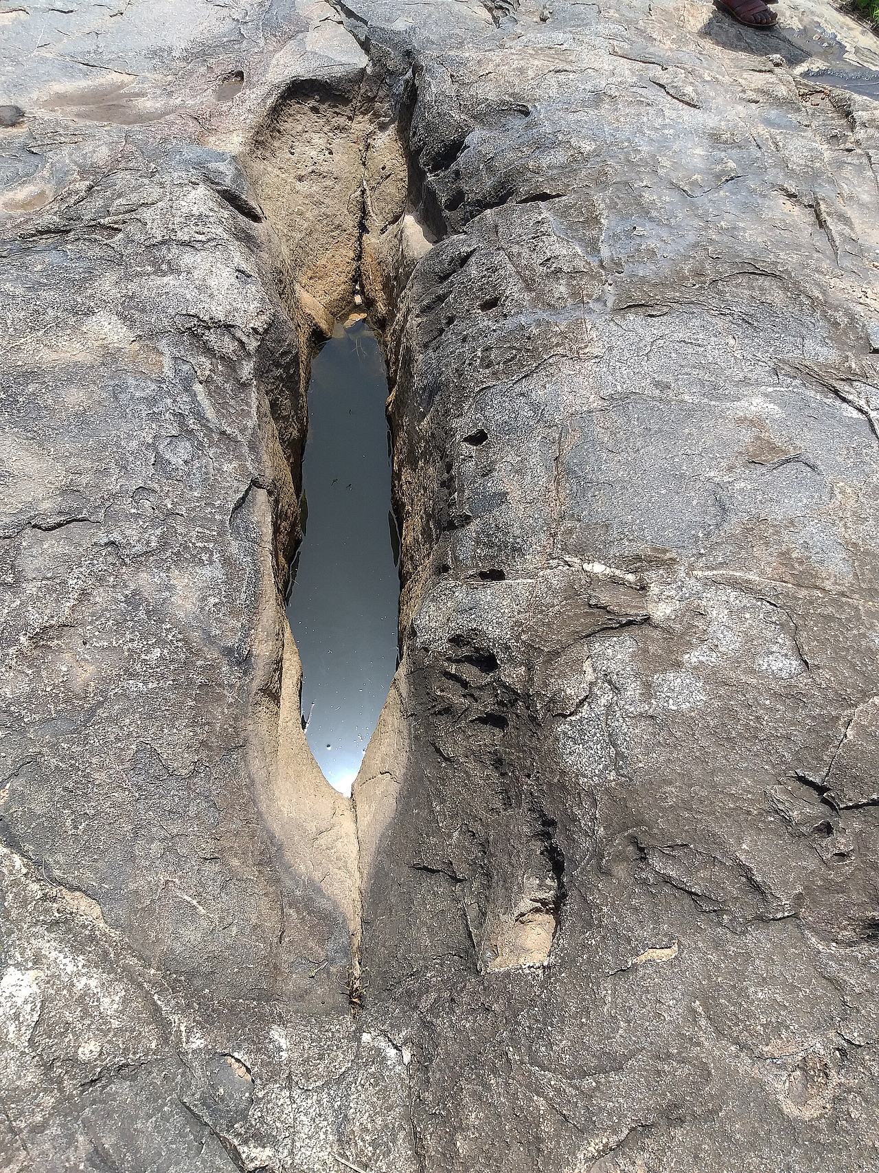 A spring at the Pikworo slave camp which served as a major source of water for drinking and for cooking at the Camp. It is known till date that the spring never runs dry. hence there was always supply of water to the slaves.