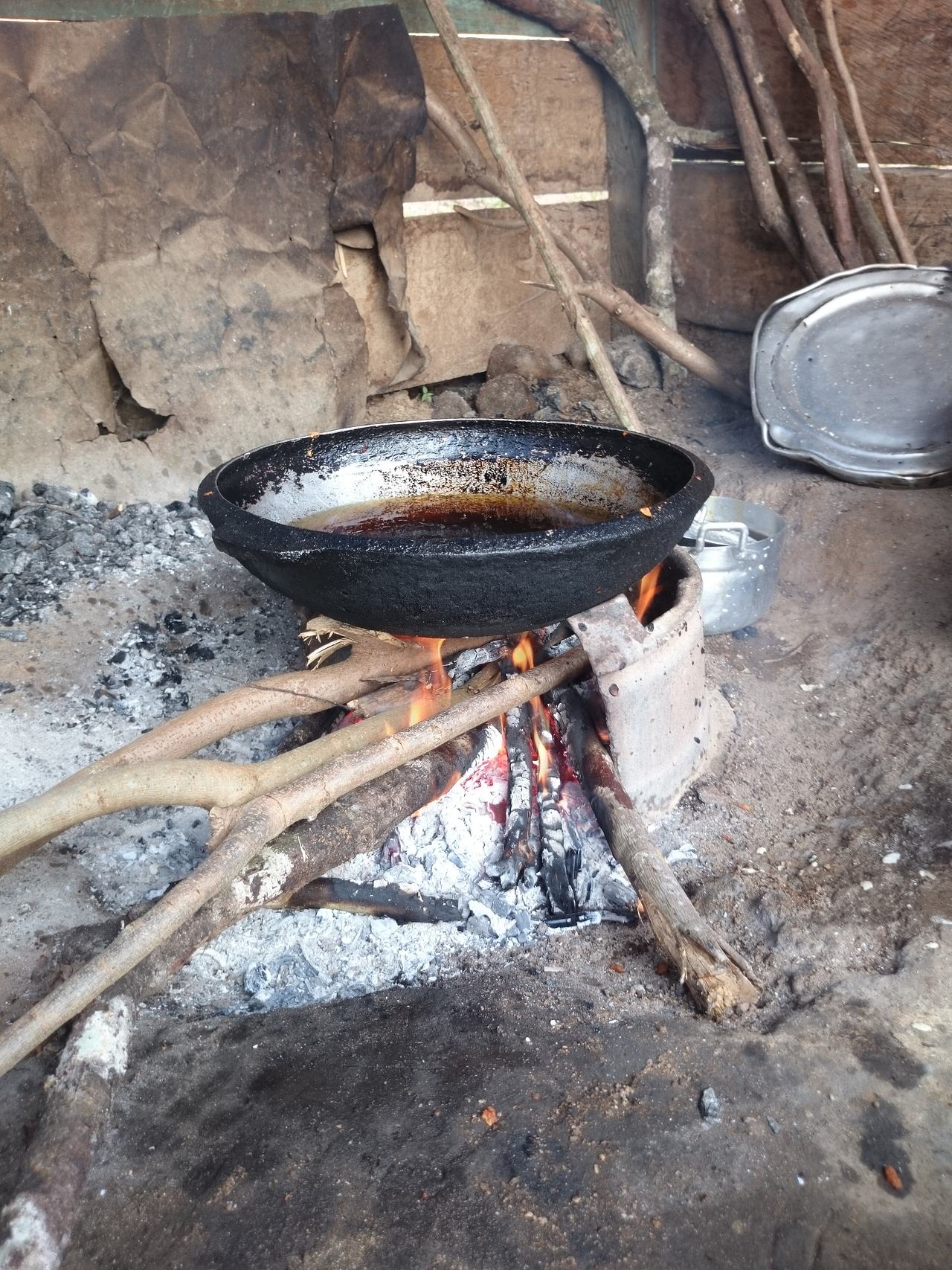 frying setup for agawu