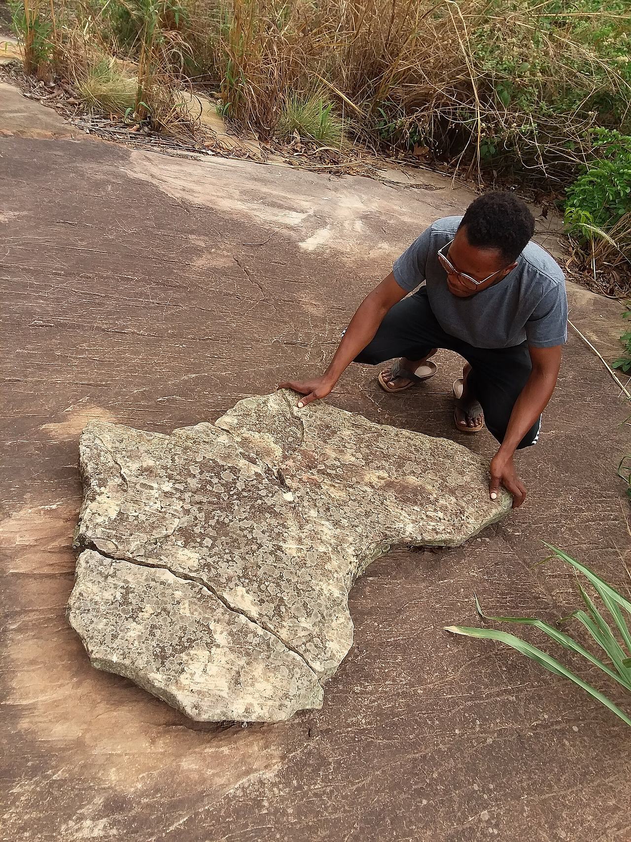 This rock is found in Buoyem in the Bono East Region