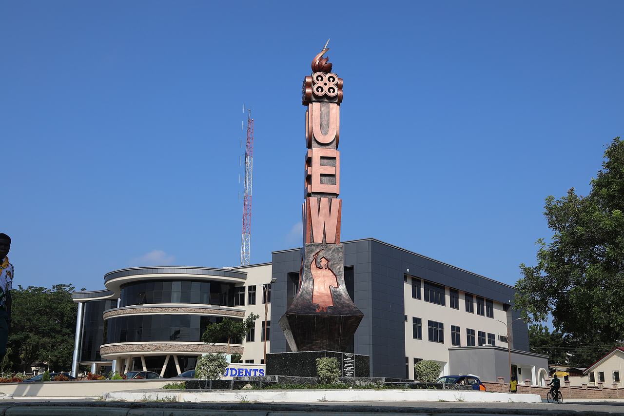 The student centre of the University of Education Winneba, North Campus