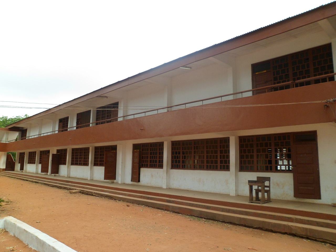 Facing Form one and Form two Business Block