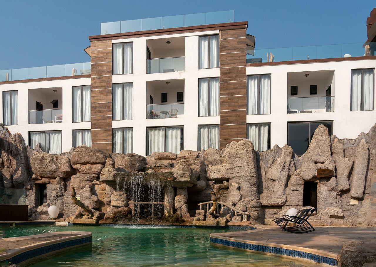 Treasure Island resort in Ada Foah, Ghana 