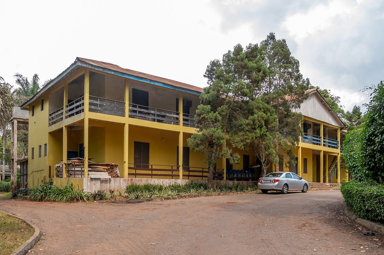 Former British Sanatorium in Aburi Botanical Gardens 