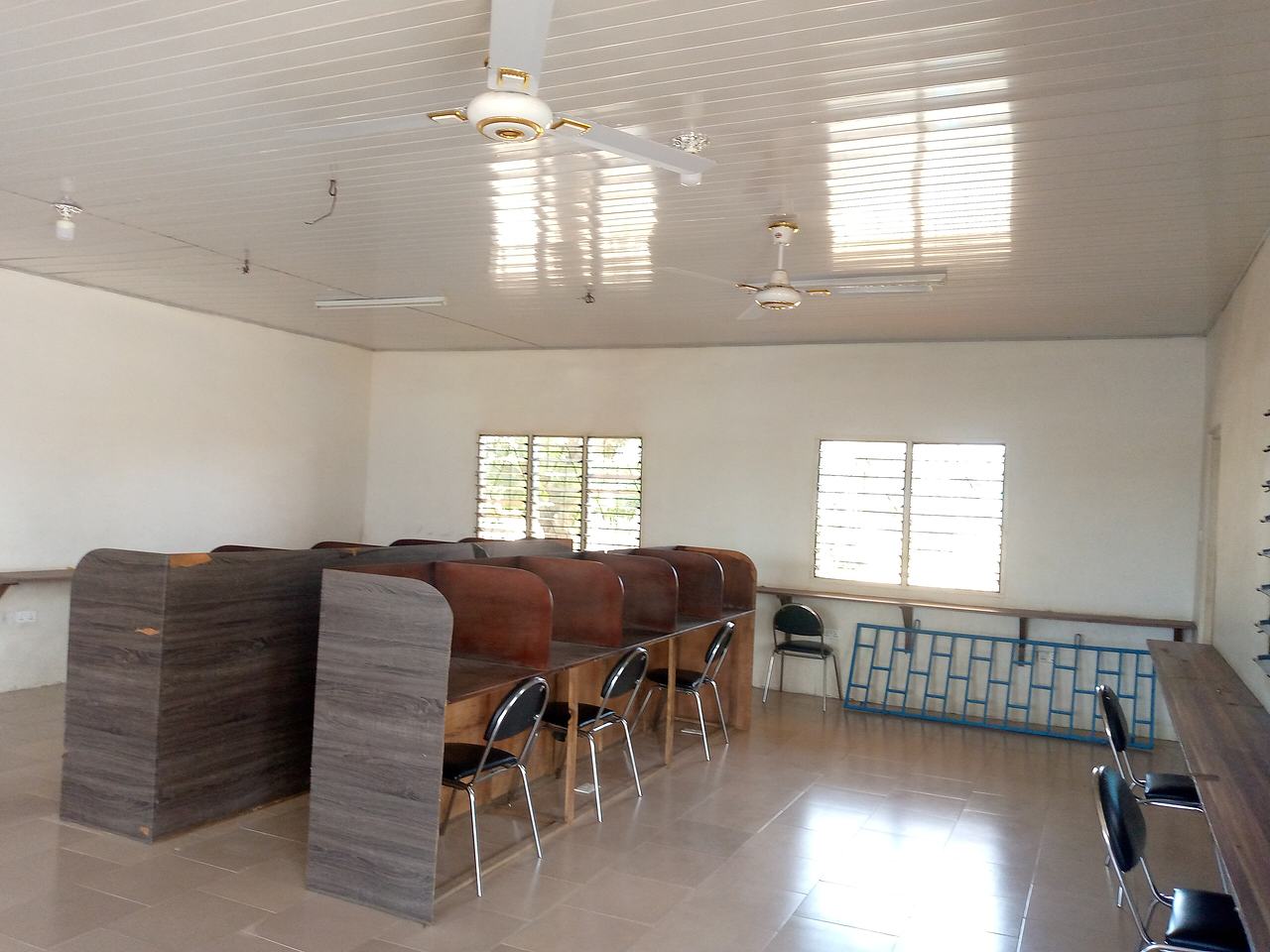 Pictures of Ansaful Community Library , Winneba.