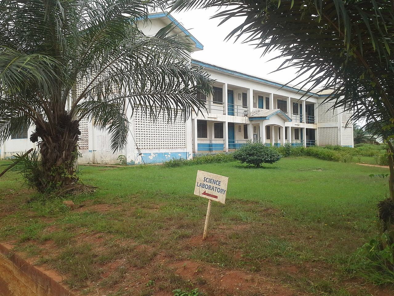 Akatsi College of Education science laboratory