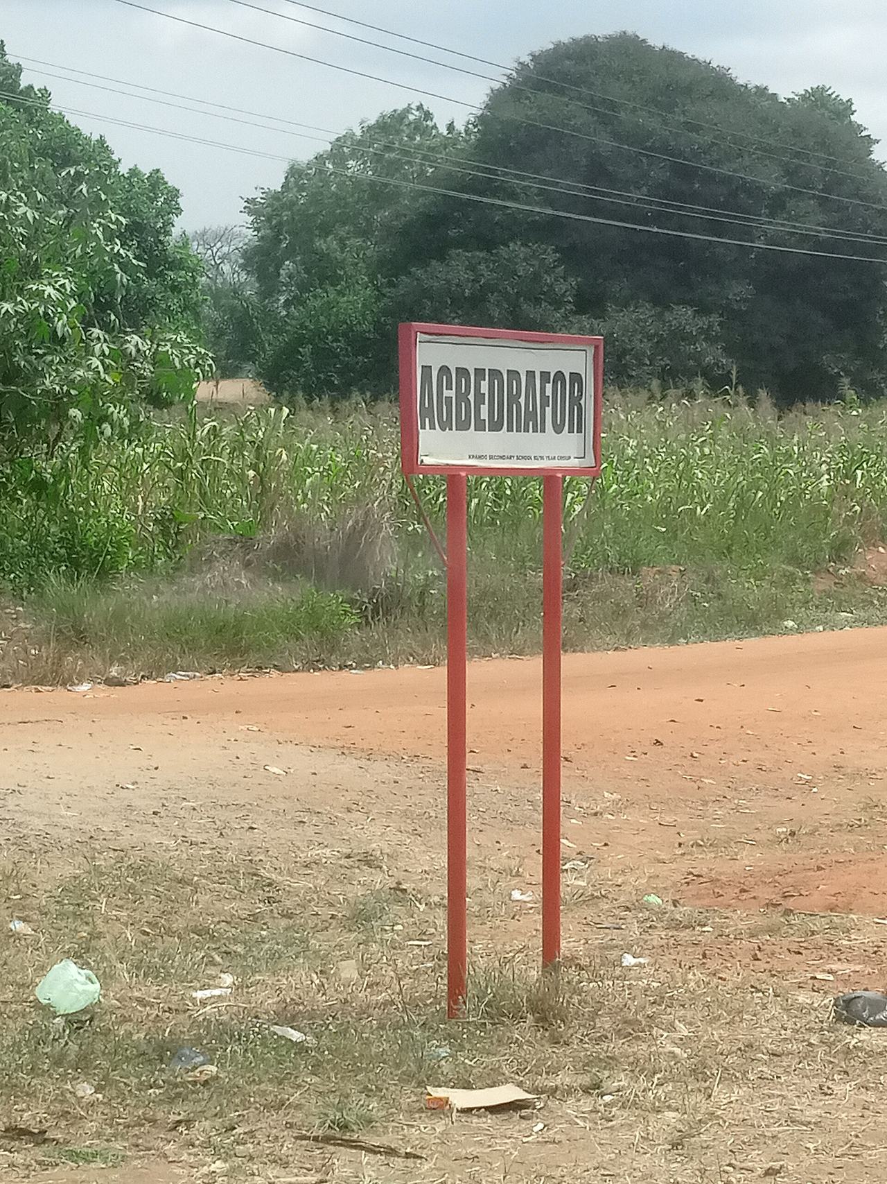Agbedrafor village au Ghana