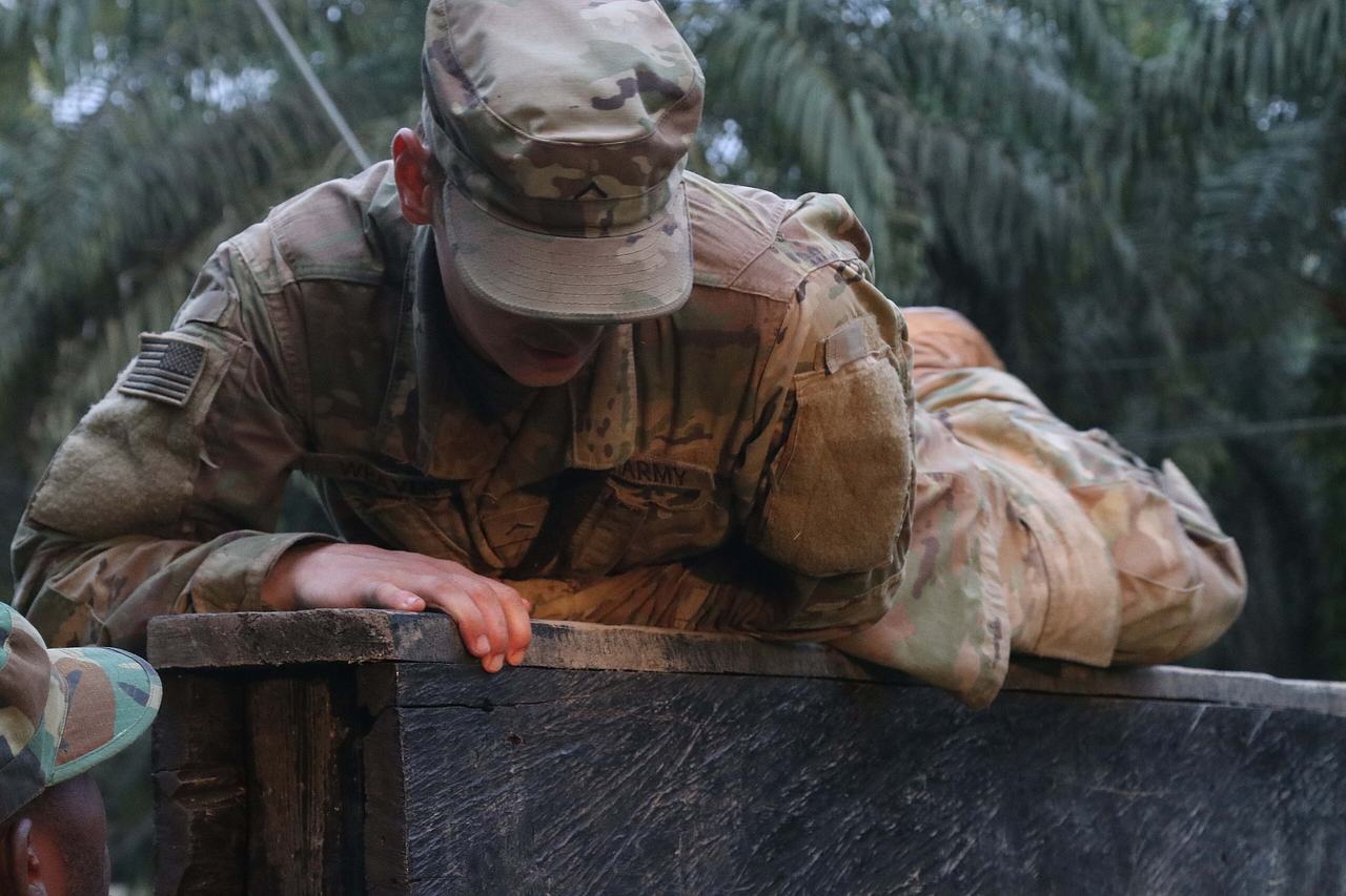 Jungle Warfare School for United States Army soldiers at Achiase military base, Akim Oda, Ghana, August 1-12, 2018