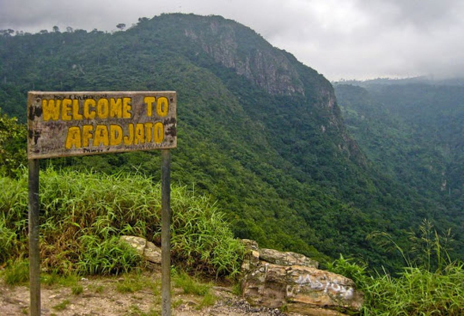 Mount Afadja(Mt Afadjato or “Avedzeto.”)