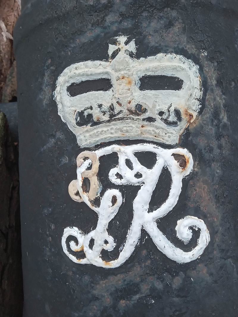 Fort Metal Cross on a promontory at the fishing community of Infuma in Dixcove, Western Region, Ghana.
