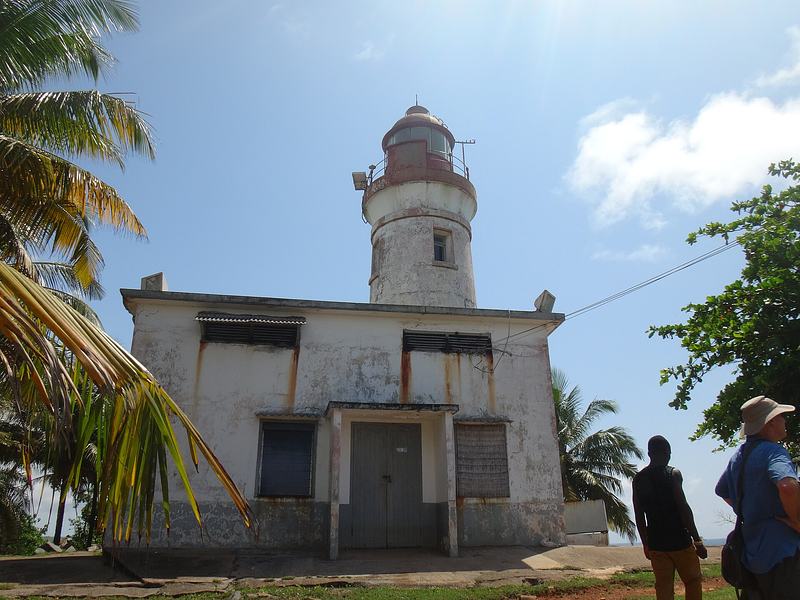 Lighthouse at Cape Three Points Village, Ghana