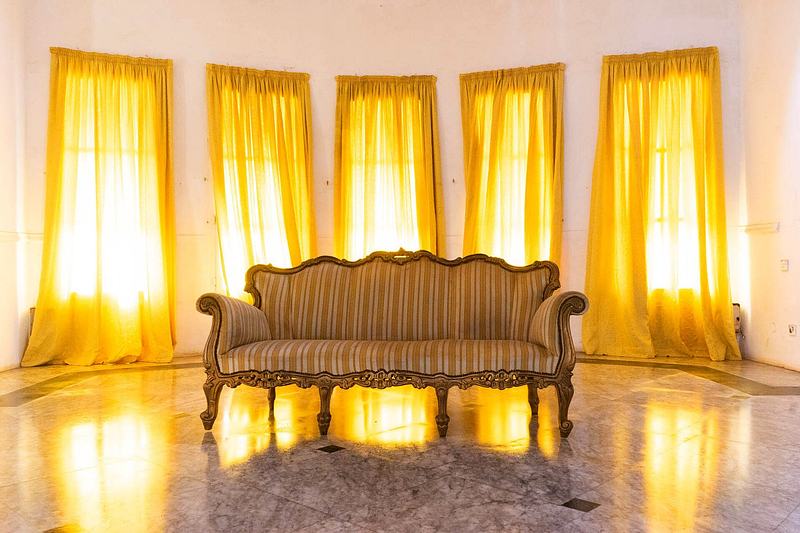 Interior view of Osu-Castle-Accra