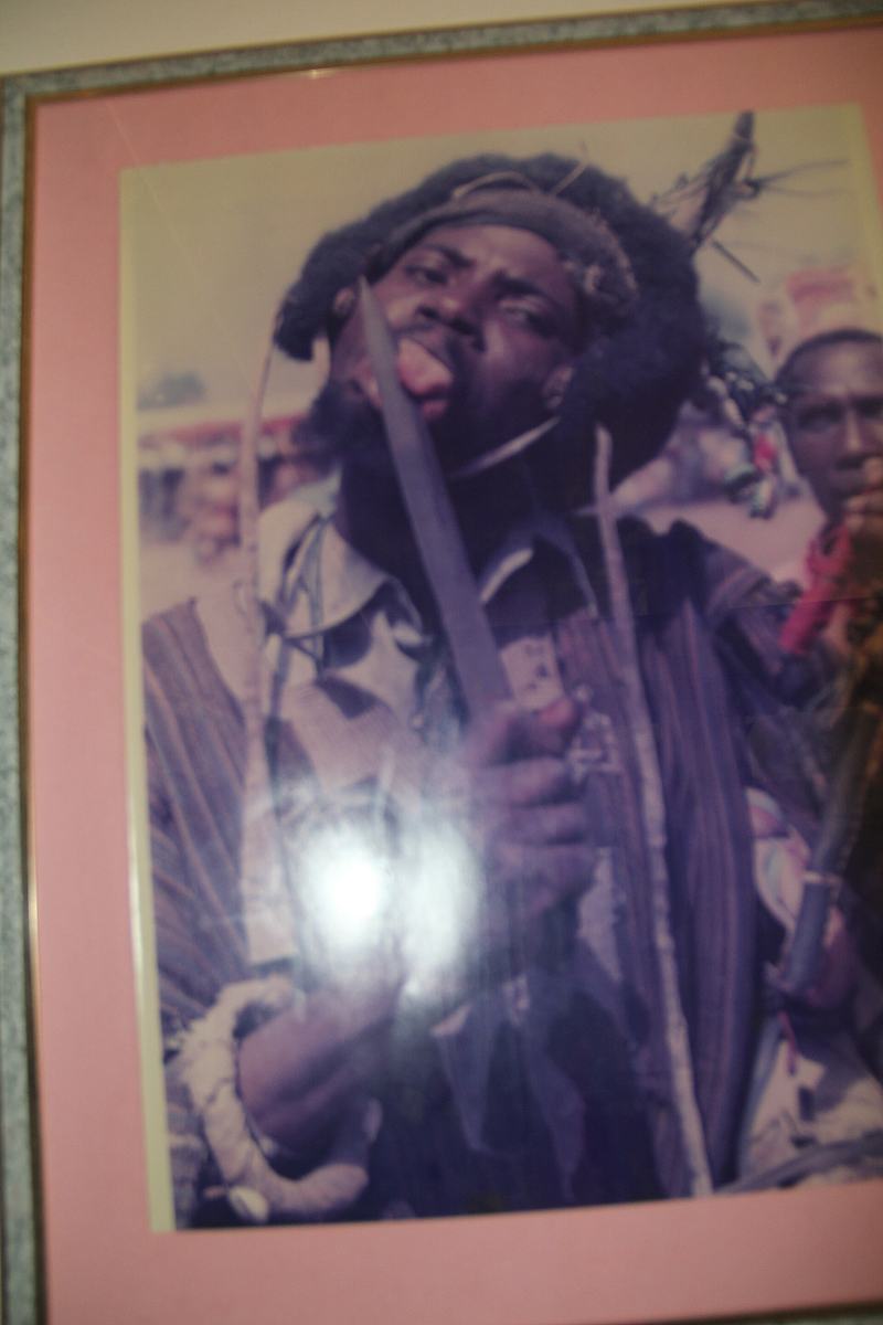 Worriers exhibit their magic shown at Upper East Regional Museum (Ghana) 2