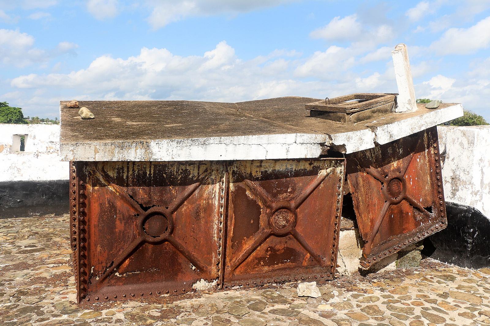 View of Fort Saint Anthony at Axim, Ghana