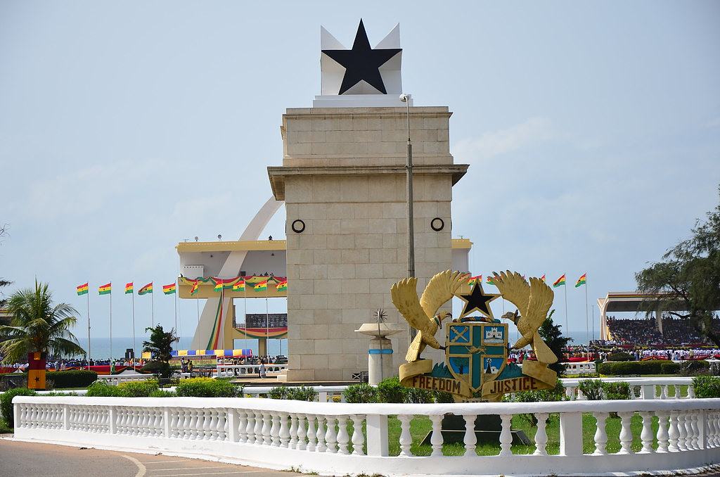 Independence Arch and Independence Square, Accra, Ghana