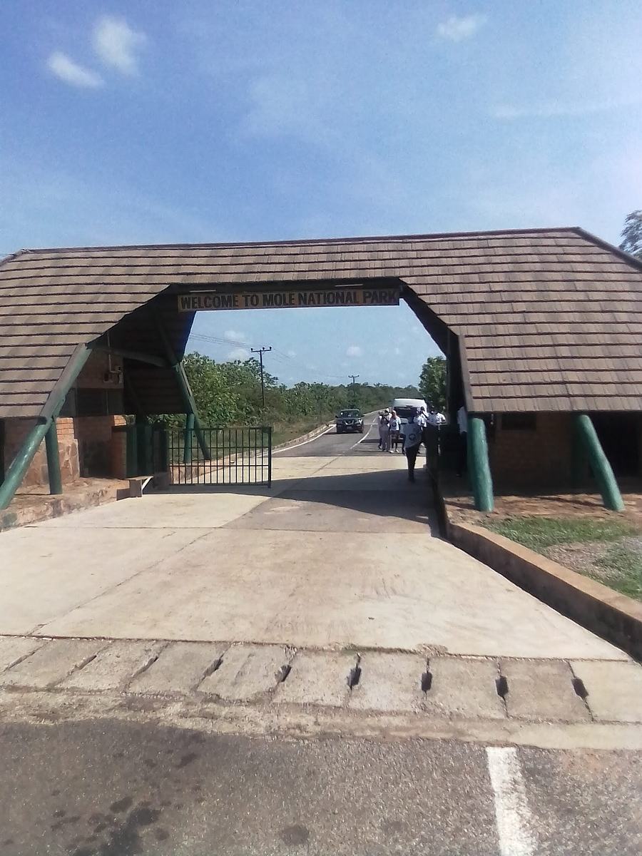 Entrance of the Damongo Mole national park
