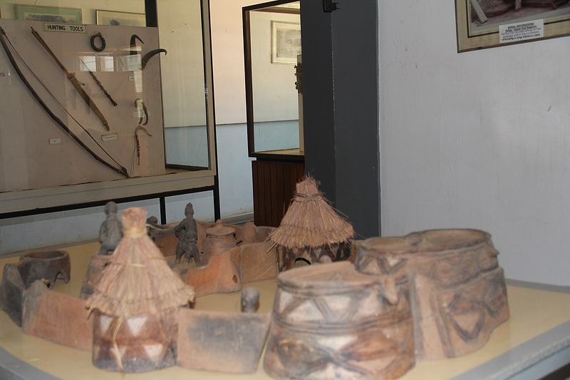 How locals build their homes many years ago - Upper East Regional Museum (Ghana)