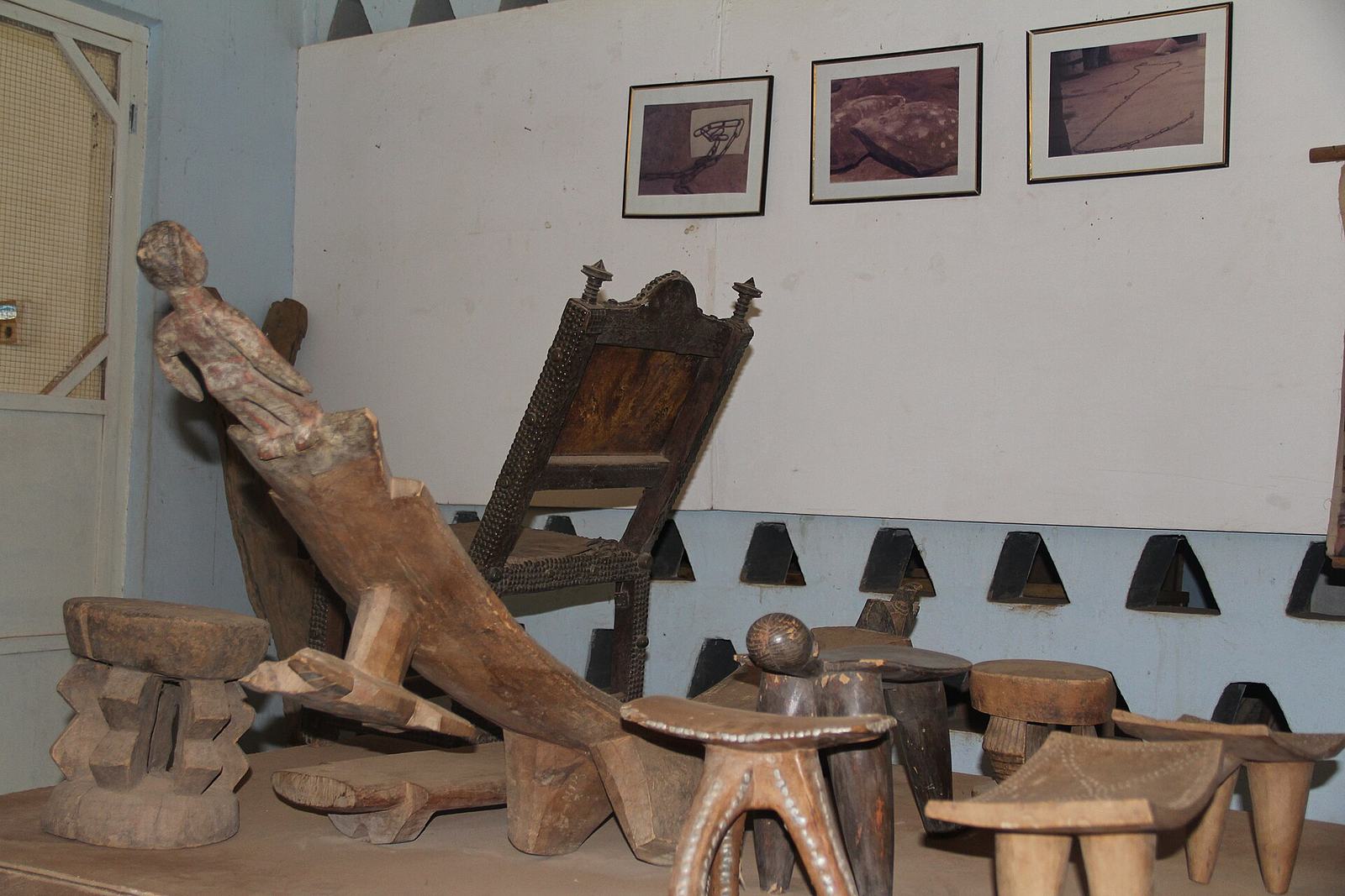Crafts of many years ago displayed in Upper East Regional Museum (Ghana)