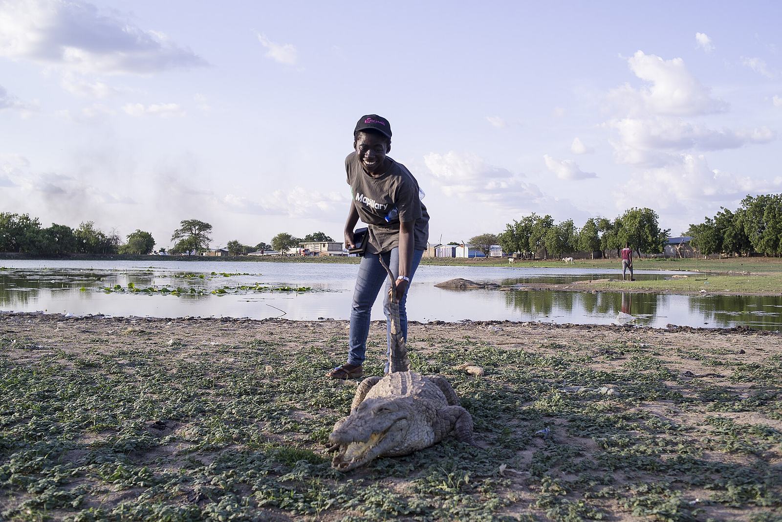 Paga Crocodile pond