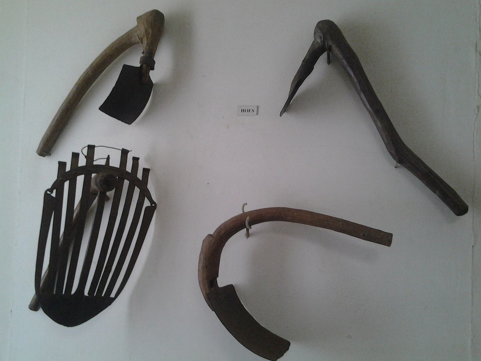 Pre-colonial farming tools in National Museum of Ghana