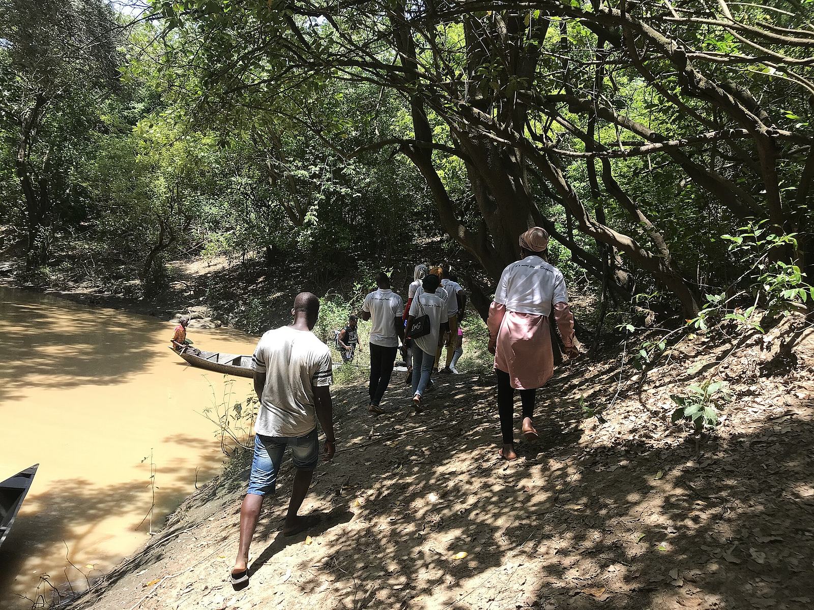 Dagbani Wikimedians at Mognori eco village
