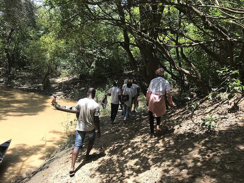 Dagbani Wikimedians at Mognori eco village