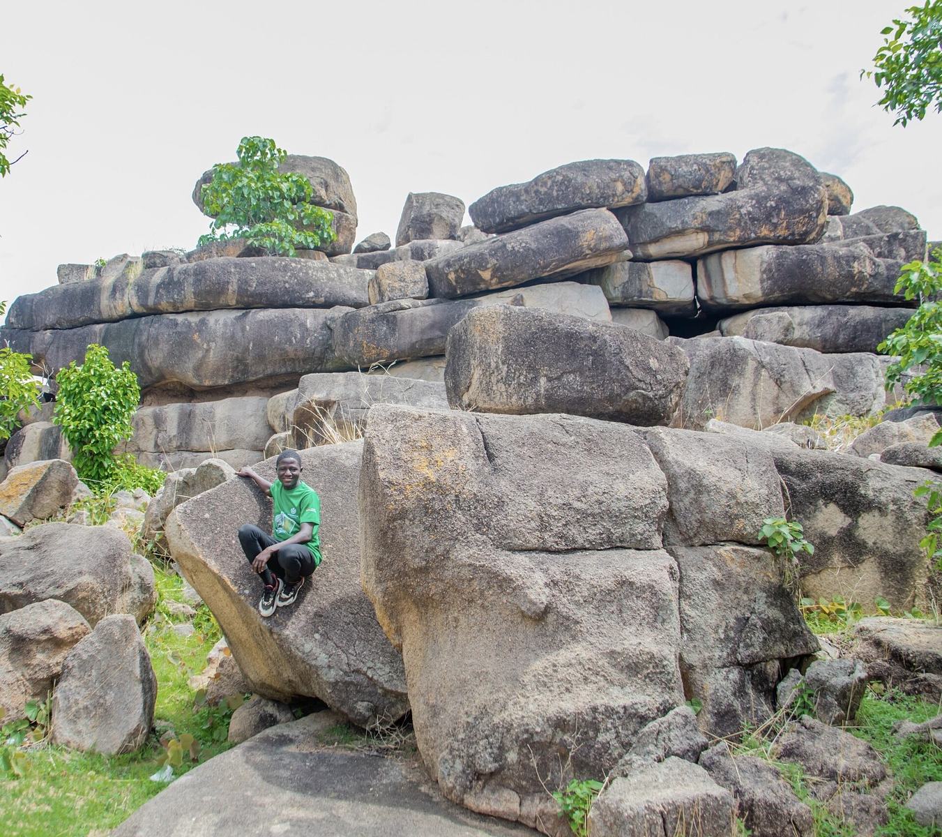 Packed rocks at Tongo Hills