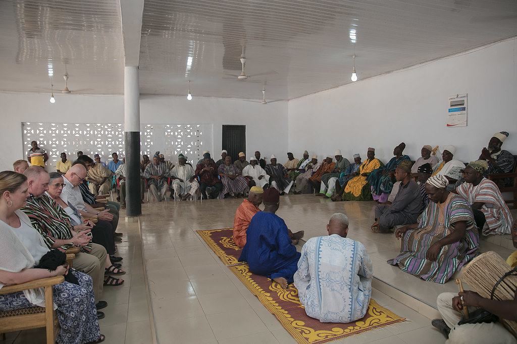Wa Naa Palace Visit by Amb. Jackson