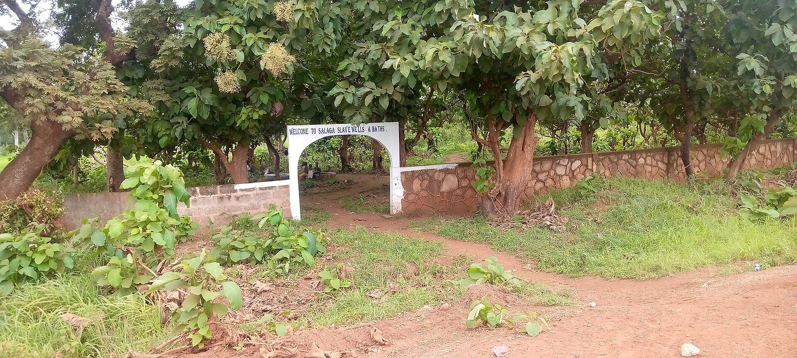 Entrance to the Salaga Slave wells and baths