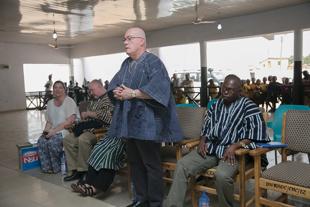 Wa Naa Palace Visit by Amb. Jackson