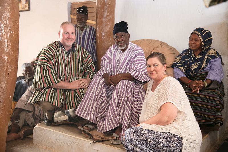 Wa Naa Palace Visit by Amb. Jackson