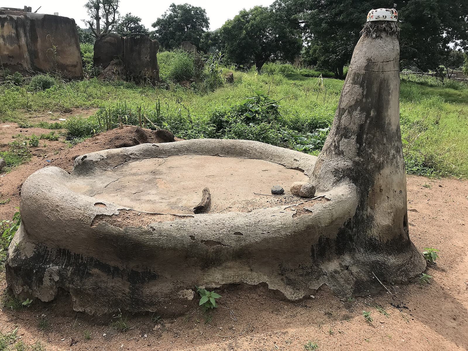 A shrine at Tongo hills
