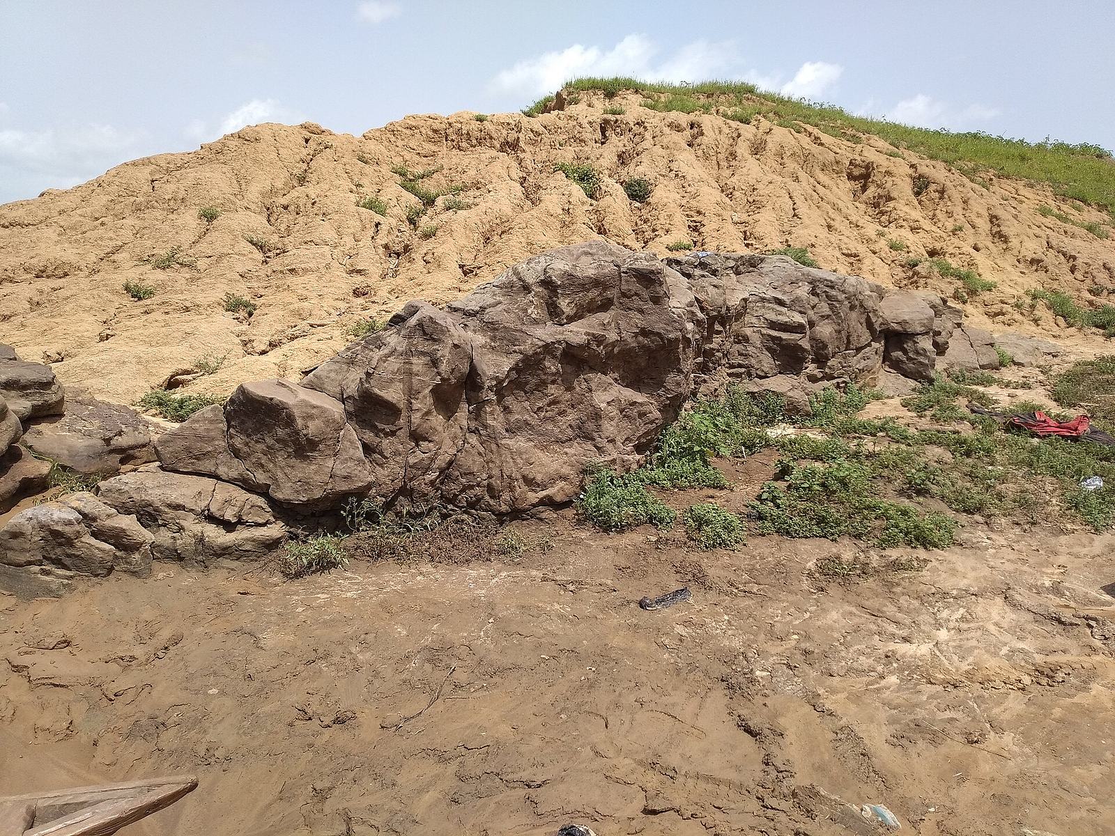 Rocks at the Banks of White Volta in Daboya No.1