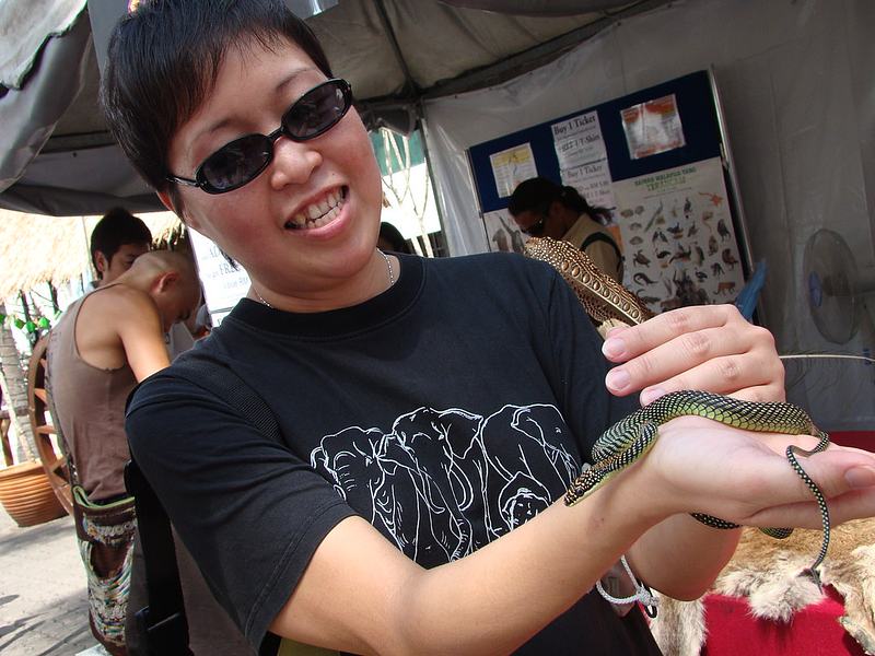 Carol Wong at Central Market