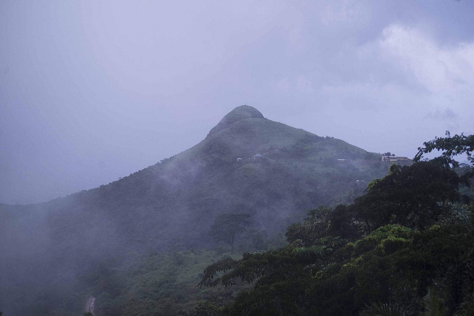 Gemi Mountain (German Evangelical Mission) at Amedzofe in the Volta Region of Ghana
