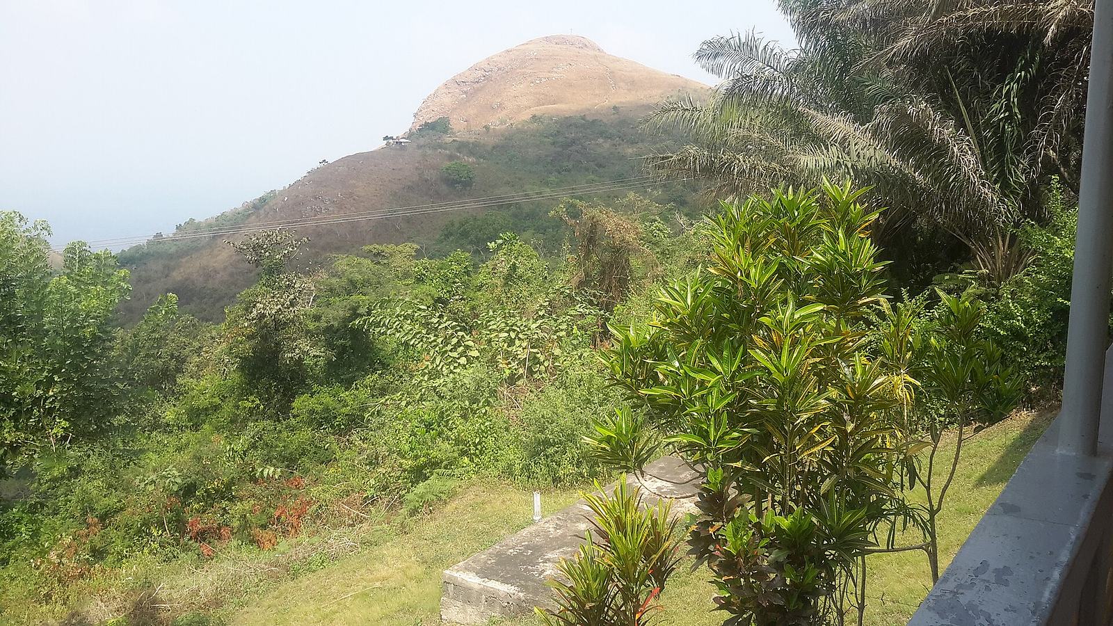 Sighting of Mount Gemi from Akofa Guest house, Amedzofe