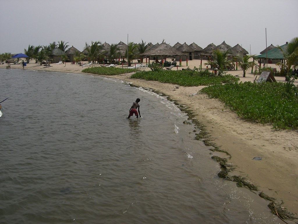 the beach at Ada at Maranatha Beach Club - January 1 20082