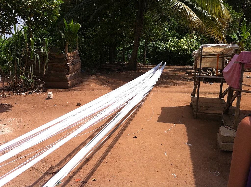 Adanwomase Kente village