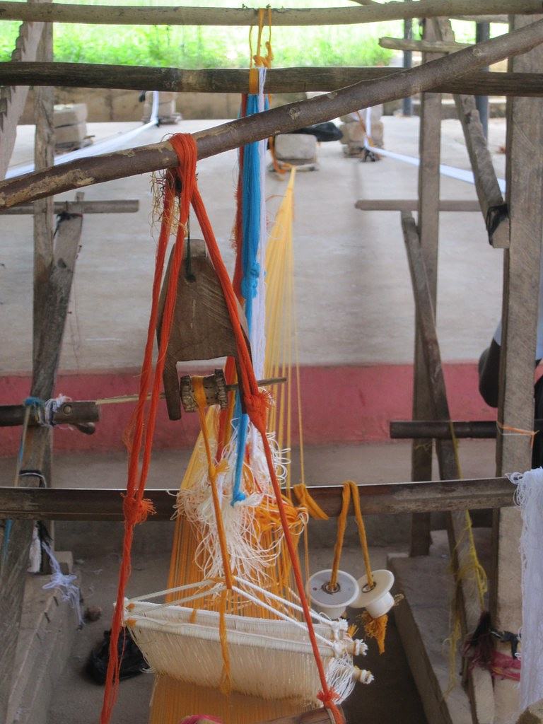 Weaving the Kente in Adanwomase Village