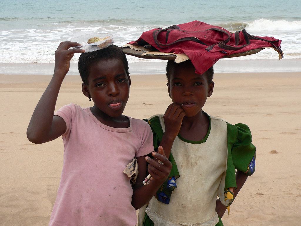 Kids on the beach